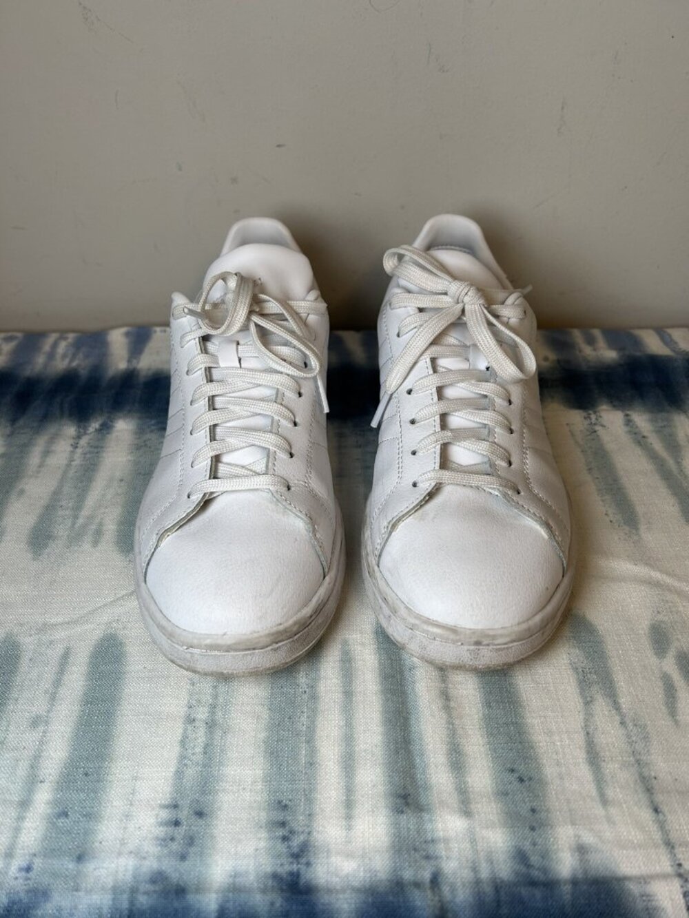 Adidas Neo Women's Cloudfoam Memory Shoes Size 7.5 White Blue 7 1/2 Sneakers - Picture 6 of 12